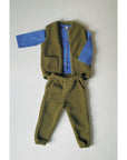 Broek - Furry Jogging Olijfgroen