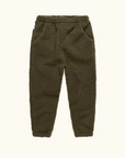 Broek - Furry Jogging Olijfgroen