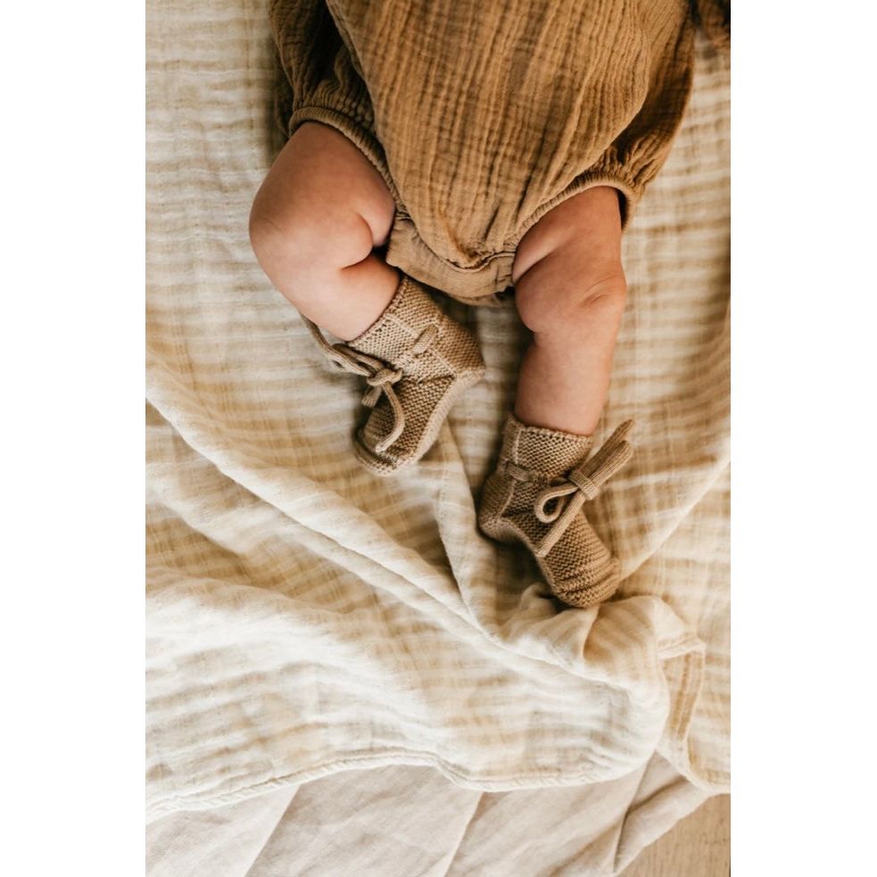 Sokken - Booties Zand