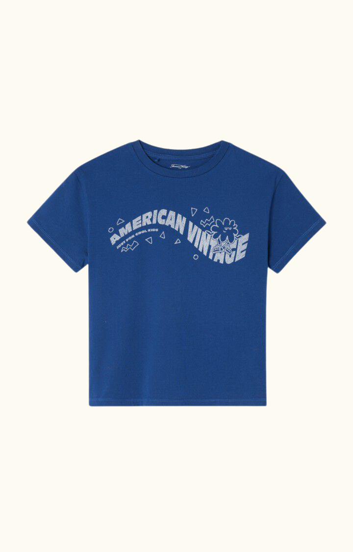 T-Shirt - Fizvalley Blauw