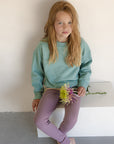 T-shirt - Raglan Geel / Lilac