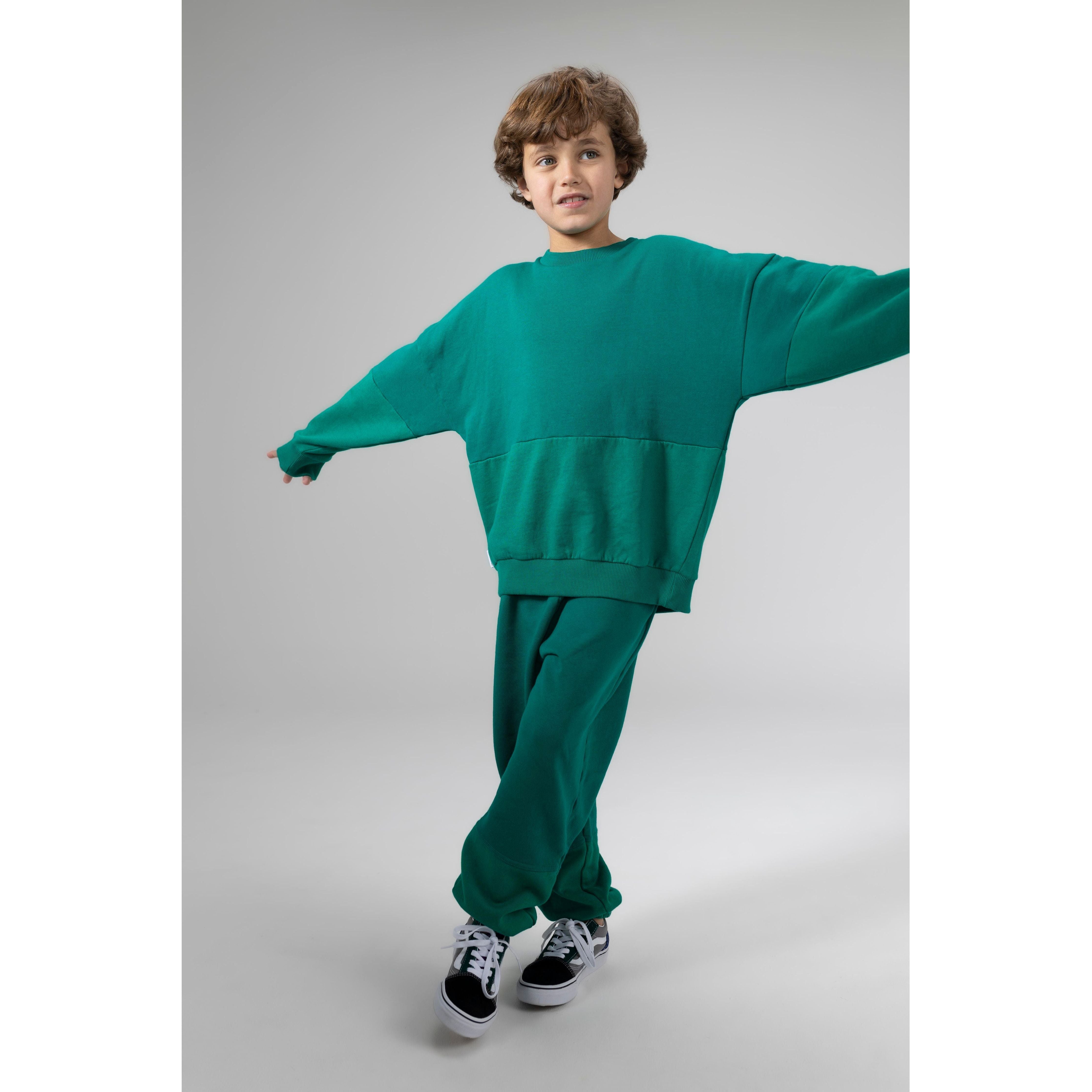 Trui - Duo Oversized Sweater Groen