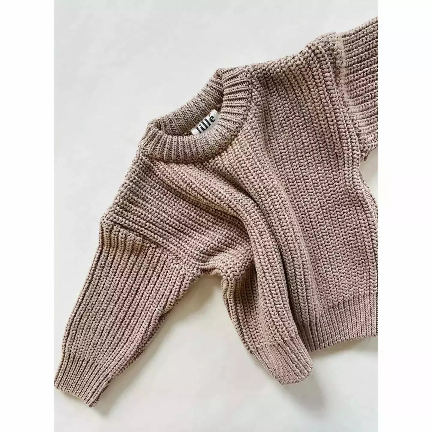 Sweater - Chunky Dark Beige