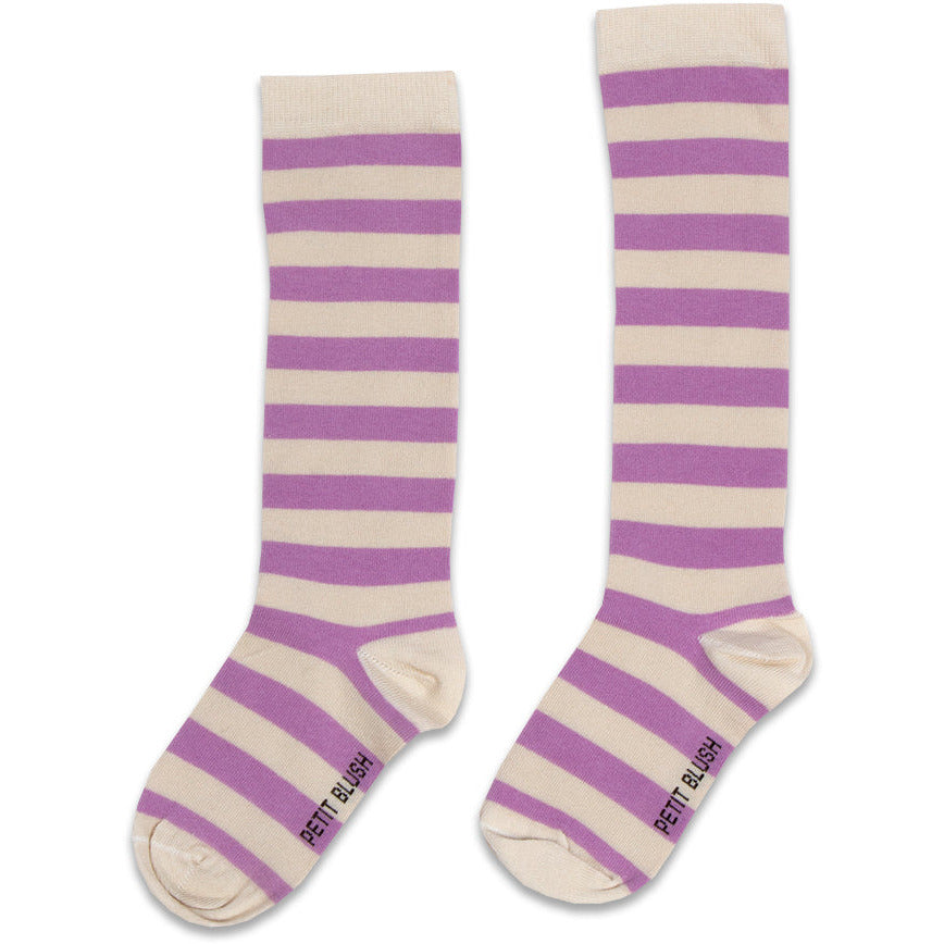 Sokken - Purple stripes