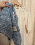 Sweater - Knit Melange Indigo